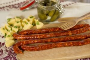 Cârnați afumați din porc 500g