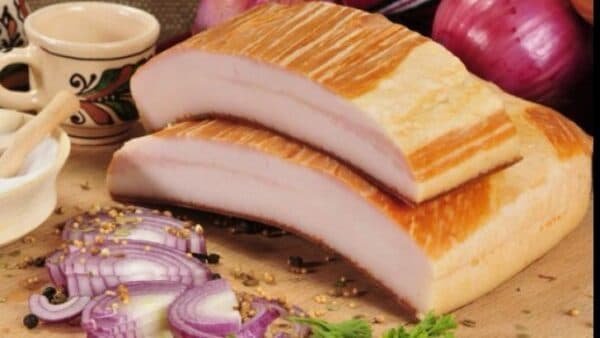 Slănină afumată 300g